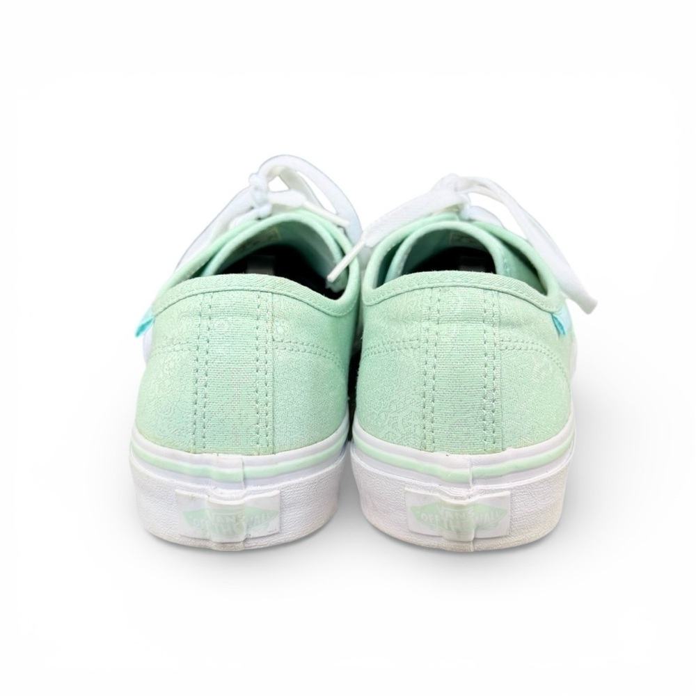Vans Women's Sneakers in Soft Mint - Picture 4 of 7